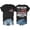 Black, variant on YVNAURA Womens 250th Anniversary USA Shirt Patriotic V Neck Tee Under $15 American Flag Fireworks Print 4th of July Top 2026 Independence Day Blouse