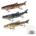 thumbnail image 2 of Señuelos de Pesca 3 Uds Cebo de Señuelo de Pesca Realista con Gancho Caja de Almacenamiento Aparejos de Pesca para Agua Salada de Agua Dulce Equipo de Pesca para Pescadores ANGGREK  Otros, 2 of 8