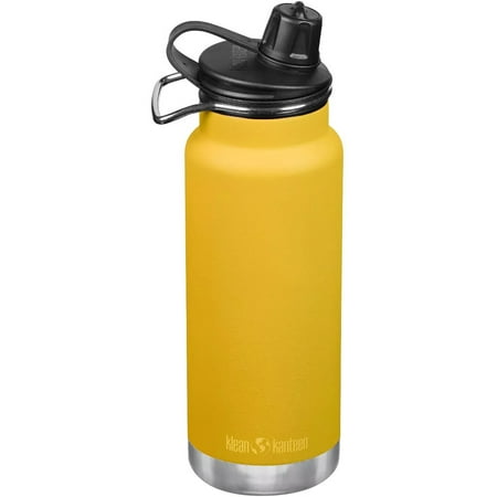 Klean Kanteen 32 fl oz Stainless Steel Insulated Water Bottle Chug Cap Marigold