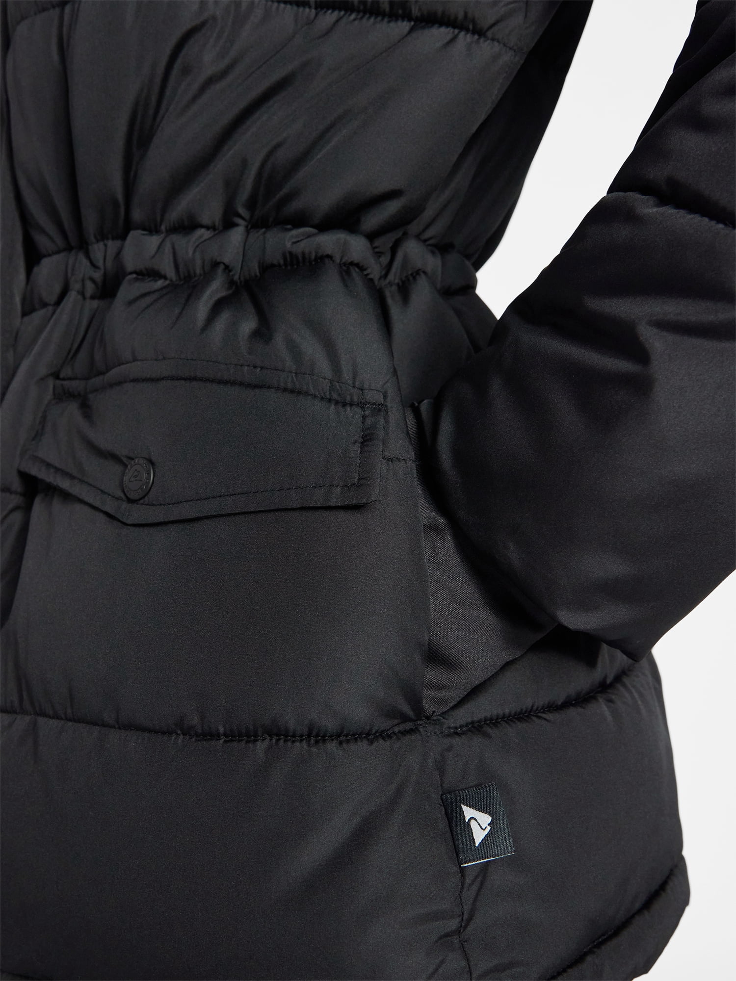 Ozark Trail Women's and Women's Plus Mid Length Puffer Coat, Sizes XS-2X