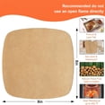 thumbnail image 2 of Air Fryer Liners Disposable Parchment Paper Sheets, 8 Inch Unbleached Baking Paper Liner for Grilling, Wrapping, Steamer, Microwave, Oven(100 Count), 2 of 5