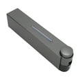 thumbnail image 1 of Wall Mounted Shampoo Dispenser, Plastic Wall Mounted Hand  Dispenser Grey Press Type Punch Free Back Stick Type  For Home For School 1 Cup,2 Cups,3 Cups, 1 of 8