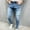 143#Light Blue, variant on Men's Casual Cotton Straight Ripped Hole Trousers Jeans Pants Full Length Pants Plus Size Tunic Tops For Leggings For Men Mens Khaki Pants Gym Leggings Men Pants