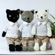thumbnail image 5 of Kawaii Cats Plush Dolls Dressing Cat Stuffed Animals Plush Soft Toys for Girlfriend Girls Birthday Christmas Gifts, 5 of 5