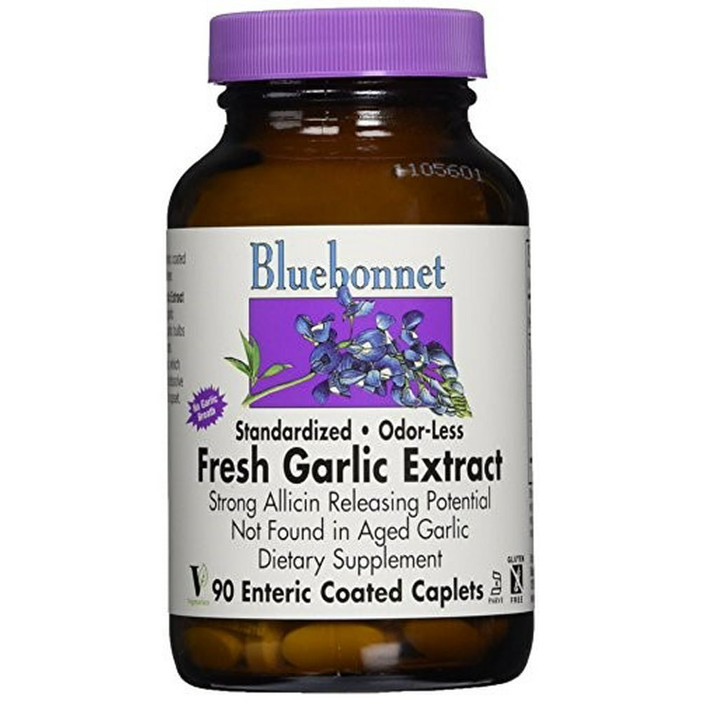 Standardized Fresh Garlic Extract Enteric Coated, 90 Ct