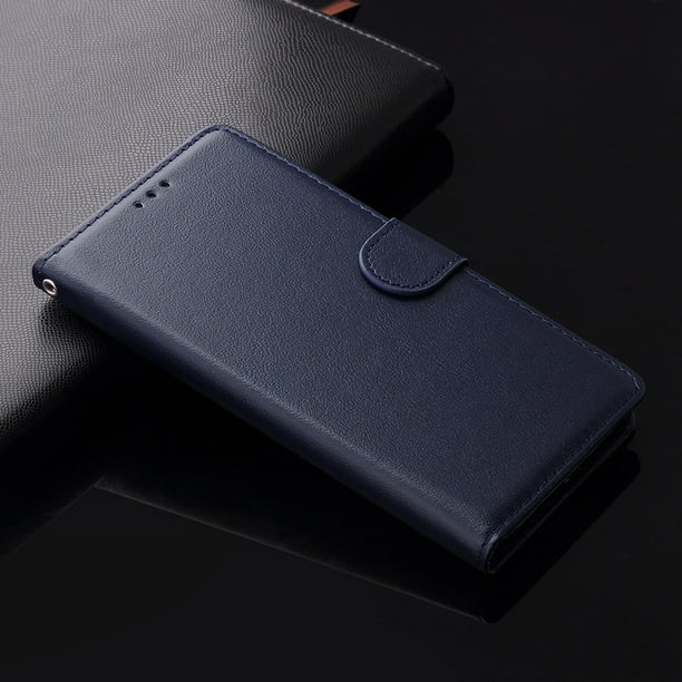 Para Samsung J2 J3 J4 J6 J7 J8 2018 J5 2016 2017 J6 Plus Funda de cuero con tapa para Galaxy A3 2016 A5 2017 A6 A710 A8 A9 2018 Tan Jianjun unisex