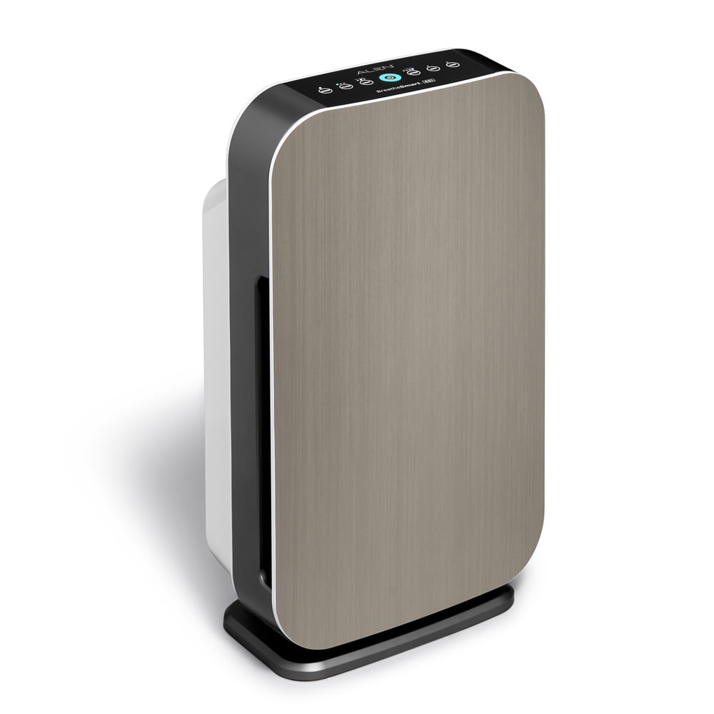 Alen BreatheSmart 45i 800 SqFt Air Purifier with VOC/Smoke HEPA Filter for Allergens, Dust & Mold + VOCs and Smoke - Brushed Stainless