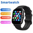 thumbnail image 2 of PENGXIANG Montre Intelligente Voix Intelligente Plusieurs Langues Appel BT Rappel d'Informations Réveil en un Clic Surveillance de la Santé Écran Couleur Grand 1.69 Pouces Montre-Bracelet pour Usage Quotidien, 2 of 11