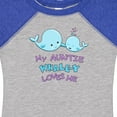 thumbnail image 4 of Inktastic My Auntie Whale-y Loves Me Boys or Girls Baby Bodysuit, 4 of 5