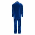 thumbnail image 3 of Christmas Pjs Family Set Flannel Pajamas Long Sleeve Button down Nightwear Set Warm Pajamas Holiday Pajamas for Family, 3 of 8