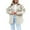 Beige, variant on Womens Winter Warm Coats Long Sleeve Button Front Drop Shoulder Pocket Casual Coat Jacket With Pockets