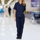 thumbnail image 1 of Uniforme de enfermería Colcomx para Mujer Cuello en V Pantalones de Lactancia, 1 of 7