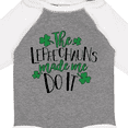 thumbnail image 4 of Inktastic St. Patrick's Day The Leprechauns Made me Do It Boys or Girls Long Sleeve Baby Bodysuit, 4 of 5