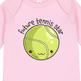 thumbnail image 4 of Inktastic Future Tennis Star- Cute Tennis Ball Boys or Girls Long Sleeve Baby Bodysuit, 4 of 5