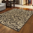thumbnail image 4 of Radici 1845-0012-BEIGE Pisa Rectangular Beige Contemporary Turkey Area Rug, 7 ft. 10 in. W x 10 ft. 6 in. H, 4 of 6