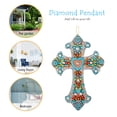 thumbnail image 4 of Pintura de diamante DIY Wdftyju Cruz colgante mosaico colgante pared decoraciones regalos, 4 of 7