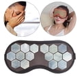 thumbnail image 1 of sleeping eyes Natural Anti Fatiga Reutilizable 16Pcs Sleeping ador de ojos para círculos oscuros Ojo seco Protección ocular - piedra jade Salvador Mascarillas para dormir, 1 of 10