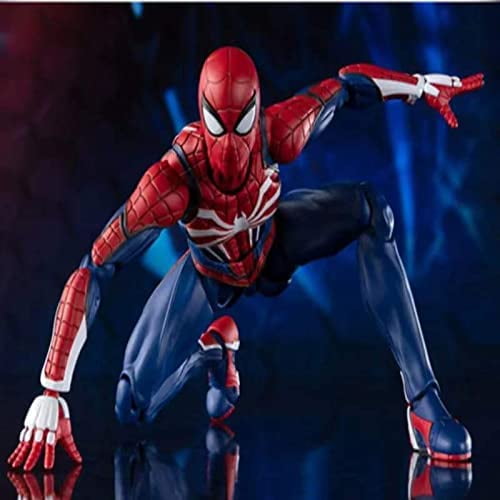 SGJH WD Spiderman Action Figure Spiderman Toy Upgrade Suit Game Spiderman  Figurines Spiderman Hand Office Aberdeen Décoration Modèle : :  Jeux et Jouets