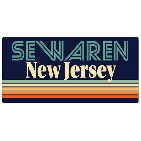 

Sewaren New Jersey 5 x 2.5-Inch Fridge Magnet Retro Design