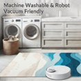 thumbnail image 5 of ODIKA 4'x6' Machine Washable Non-Slip Area Rug, Breeze Ocean Inspired Design High Traffic Rug, Blue, 136179, 5 of 7