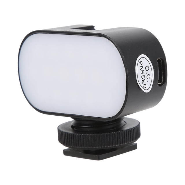 Luz de relleno LED portátil, ST15RGB Mini luz LED portátil Mini luz LED para cámara Mini luz de relleno LED Diseño aerodinámico
