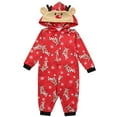 thumbnail image 1 of Christmas Reindeer Family Matching Pajama,Onesie,Unisex,Sizes Baby, 1 of 7