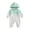 Blue, variant on Baby Boys Clothes 3M 6M 12M 18M Hooded Rompers Toddler Newborn Winter Clothing Long Sleeve Zipper Sweatshirts Jumpsuits