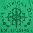 thumbnail image 2 of Womens St Patrick's Day Enthusiast T Shirt Funny Saint Patrick Day T-shirt Joke Womens Graphic Tees, 2 of 9