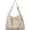 Beige, variant on CoCopeaunt Women Retro Hobo Shoulder Bag Faux PU Leather Crossbody Top Handle Bag Long Strap