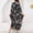 Black#2, variant on Plus Size Kaftan Maxi Dress V Neck Batwing Sleeve Lightweight Beach Swimwear Cover Up