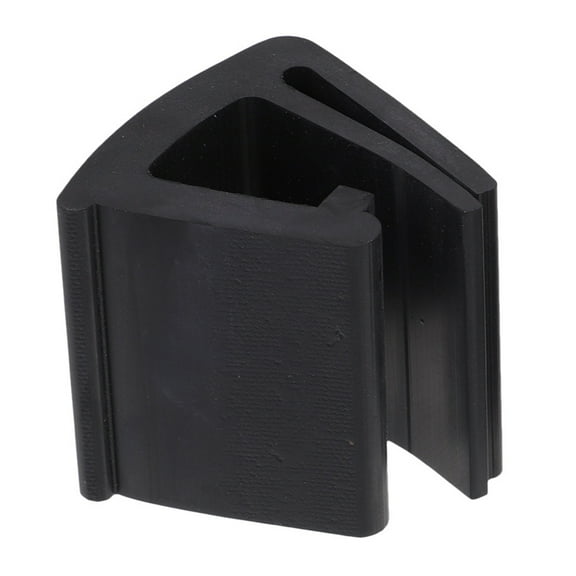 Golf Cart Windshield Clip with Secure Clamping Design Black Plastic Easy Installation Anti-Slip