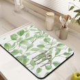 thumbnail image 2 of Durable, Large, and Absorbent Dish Drying Mat - Sage Green - Add Some Style to Your Kitchen Counter, 2 of 7