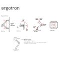 thumbnail image 4 of Ergotron MXV Support de Bureau Réglable pour Moniteur pour Écrans jusqu'à 34 Pouces, 4 of 4