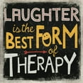 thumbnail image 3 of Mollie B. 12x12 Black Modern Framed Museum Art Print Titled - Laughter, 3 of 5