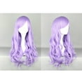 thumbnail image 5 of Unique Bargains Wigs for Women 28" Purple Curly Wig with Wig Cap Synthetic Fibre, 5 of 6