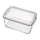 thumbnail image 1 of Matsuzay Caja de almacenamiento de cocina Organizador ancho y de alta capacidad para elementos esenciales de cocina Práctico ABS Ice Cube Maker Type2 NO2, 1 of 6