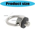 thumbnail image 5 of Necvior Stainless Steel D Rings Screws 1/4"-20 Fixing Screw for DSLR Camera Tripods Mount, 5 of 8