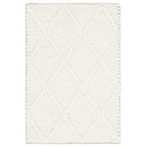 SAFAVIEH Natura Tracery Geometric Area Rug, Ivory, 2'3" x 4'
