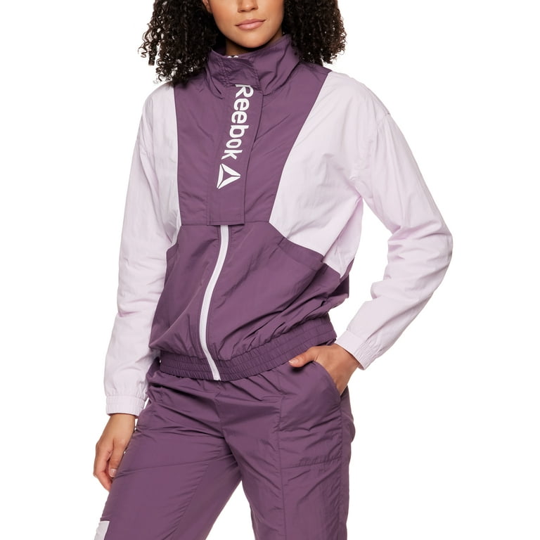 Reebok Women's Track Jacket Flap Front Pockets - Walmart.com