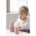 thumbnail image 4 of ezpz Tiny Bowl (Blush) - 100% Silicone Placemat + Bowl - Suctions to the Surface - Designed by a Pediatric Feeding Specialist - 6 Months+, 4 of 12