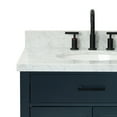 thumbnail image 6 of Ariel Hepburn 31 In. Oval Sink Vanity With 1.5 In. Carrara White Countertop In Midnight Blue, 6 of 10