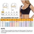 thumbnail image 4 of Burvogue Bras Women Seamless Padded Push Up Post-surgery Bra Front Closure Brassiere Vest Underwear Gather Adjustable Sports Bra, 4 of 4