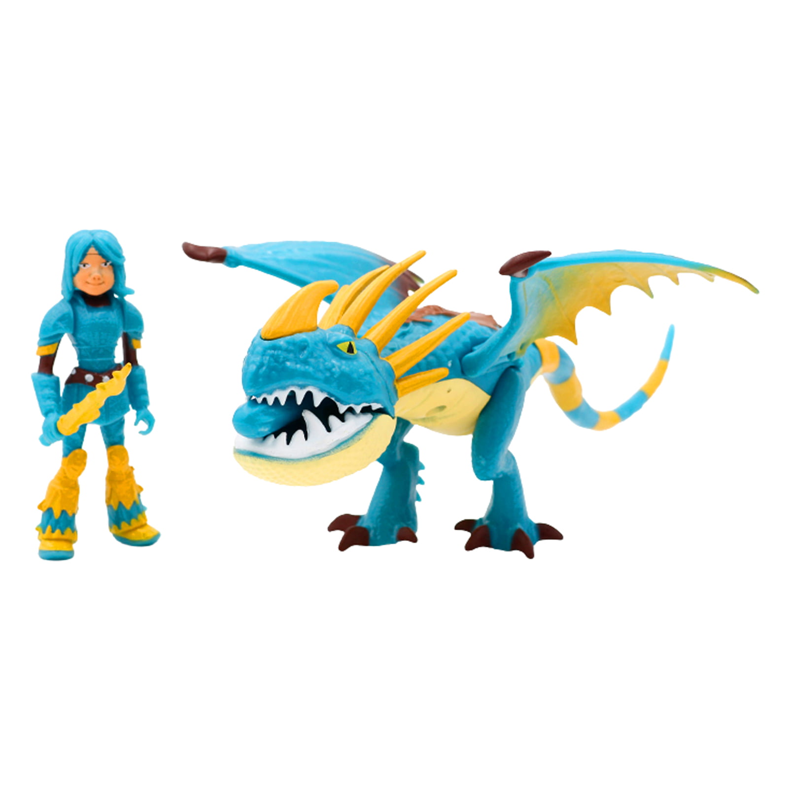 Leyla and Summer DreamWorks Dragons Rescue Riders Dragon and Viking Figures 