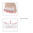 thumbnail image 4 of Separadores de dedos para mujeres y hombres, corrector espaciador de dedos – Divisores para corregir separadores de dedos para corregir tus dedos de los pies, 4 of 5