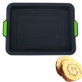 thumbnail image 1 of Coofit Cake Pan Rectangular Silicone Non-stick Baking Mould Bread Baking Pan Cake Mold, 1 of 10