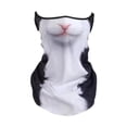 thumbnail image 1 of Polaina para el cuello DYNWAVEMX con mascarilla de verano diseño de Gato, 1 of 8