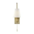 thumbnail image 3 of Adjustable Owen Wall Sconce in Warm Brass, 3 of 5