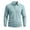 Blue, variant on Men's Muscle Golf Shirts Short Sleeve Casual Wrok T- Shirts Slim Fit Stretch Ribbed Knit Tops