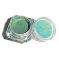 thumbnail image 1 of HEVIRGO Ultra-thin Multicolor Holographic Mirror Effect Nail Art Powder Chrome Pigment, 1 of 6