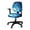 Butterfly Water Blue, variant on SCRAWLGOD Splash Spots Black White Blue Dustproof Seat Covers for Office Chairs Stretch Easy to Remove Swivel Chair Slipcover Non-Slip Scratch Resistant Boss Chair Covers, 2 PCS